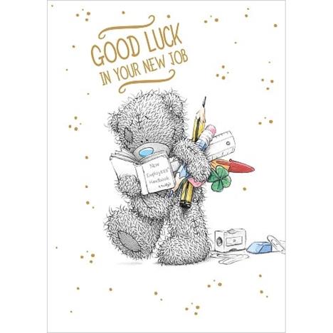 Good Luck New Job Me to You Bear Card